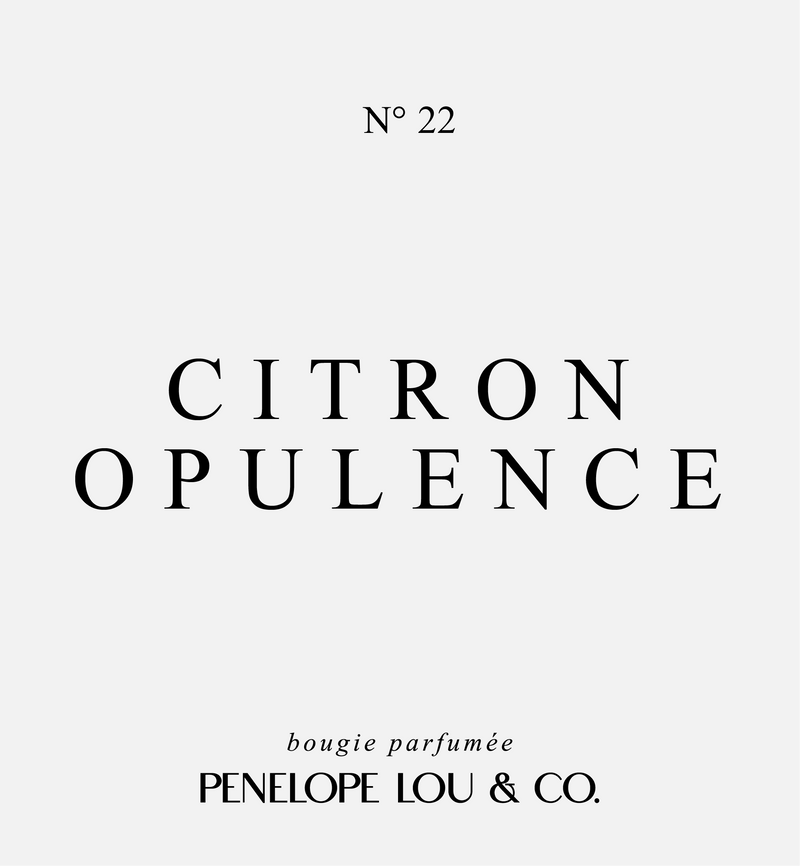 CITRON OPULENCE